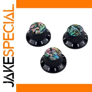 Vibrant Abalone Guitar Knobs for Stratocaster