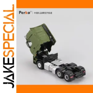 1/64 Scale Double-Axle Truck Trailer Model