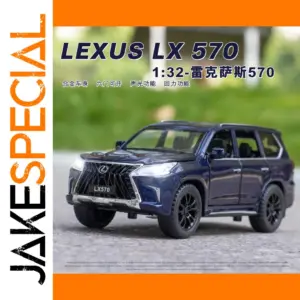 Dark Blue Lexus LX 570 Diecast Model 1:32 Scale