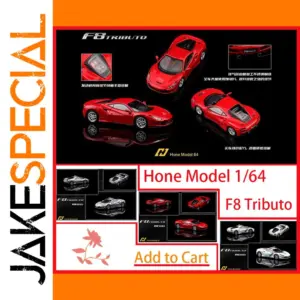 Ferrari F8 Tributo 1/64 Diecast Alloy Model