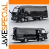 Black Toyota Coaster 1:32 Diecast Model