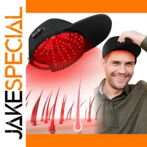 Black Laser Hair Growth Cap with 108 Diodes