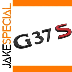 Infiniti G37S Emblem Set for 2022 Models