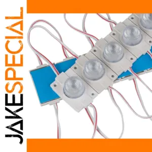 20-Pack 12V 1.5W White LED Modules with IP65 Waterproof