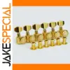 Gold Lockable Guitar Tuning Pegs Set