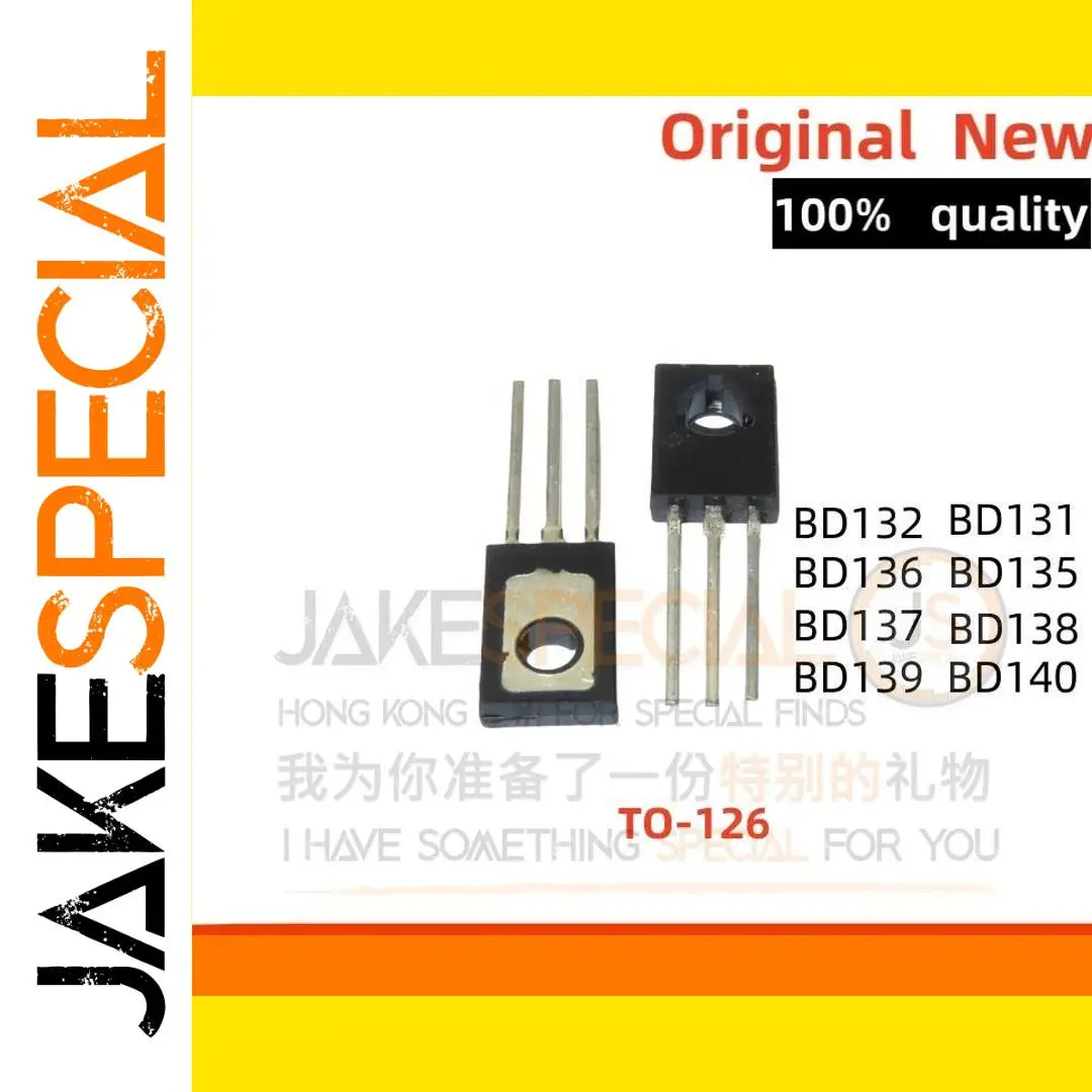 Set of 8 NPN Power Transistors in TO-126 Pack 1 Set of 8 NPN Power Transistors in TO-126 Pack