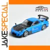 Blue Mazda RX7 1:64 Diecast Model Car