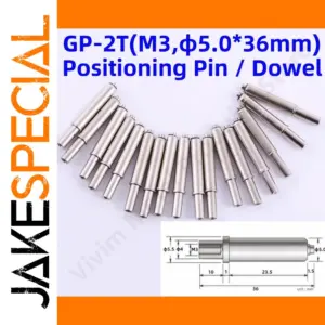 Precision GP-2T Nickel Spring Test Pins Set