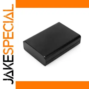 Black Aluminum PCB Enclosure 100x71x25mm