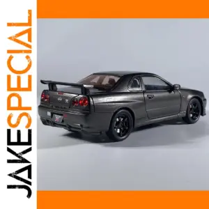 Nissan GTR R34 Skyline Carbon Fiber Model Car