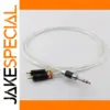 High-End 6.35mm TRS & Dual RCA Audio Extension Cable