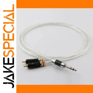 High-End 6.35mm TRS & Dual RCA Audio Extension Cable