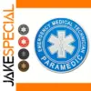 Emergency Medical Paramedic PVC Patch in 5 Colors