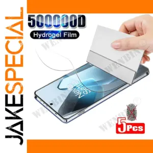 5-Pack Hydrogel Screen Protectors for OnePlus