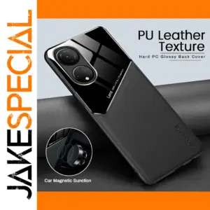 OPPO A98 5G Silicone PU Leather Phone Case