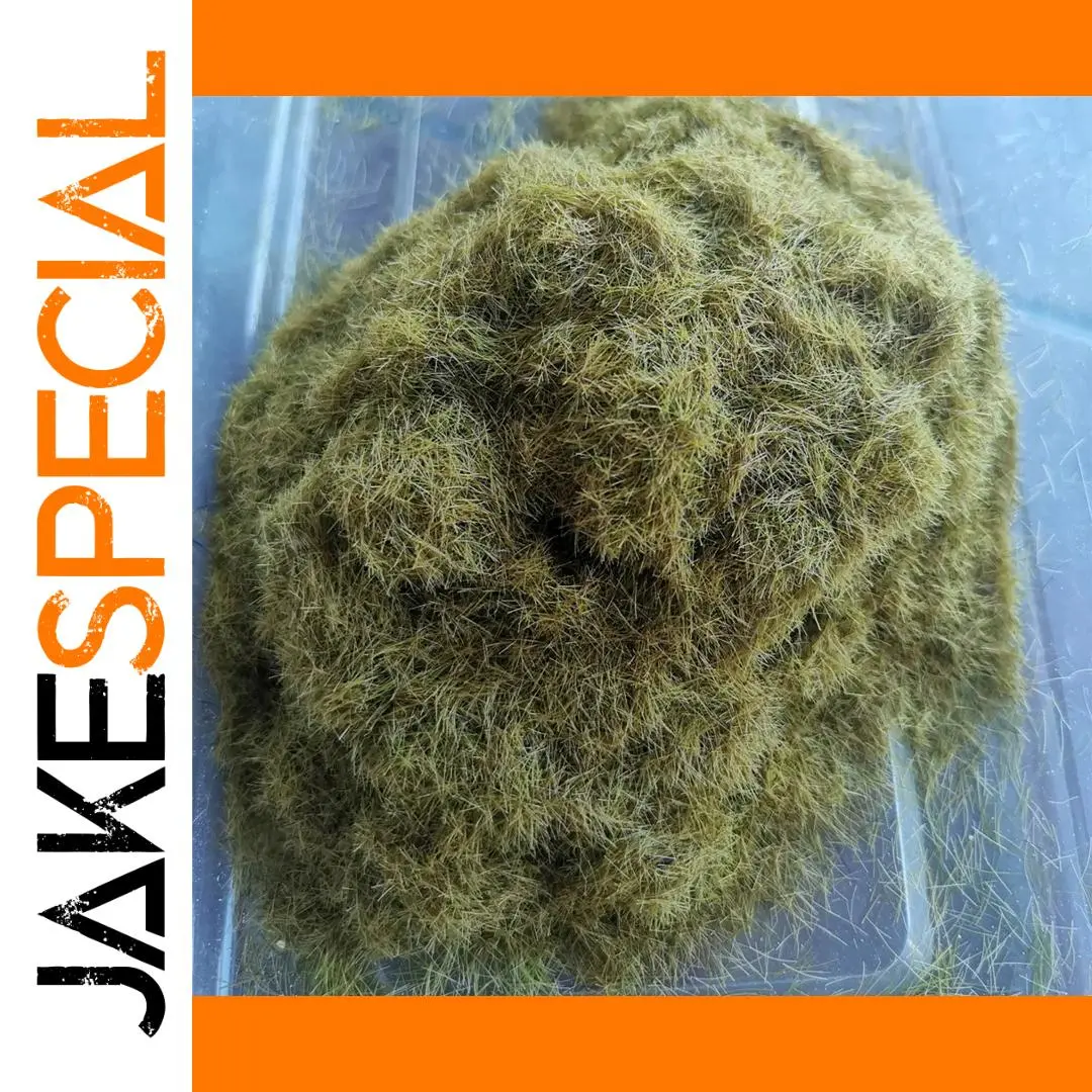 Vibrant Green Nylon Flock for Miniature Landscapes 1 Vibrant Green Nylon Flock for Miniature Landscapes