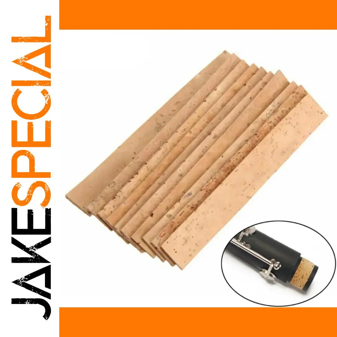 Natural Clarinet Cork Sheets for Repairs 1 Natural Clarinet Cork Sheets for Repairs