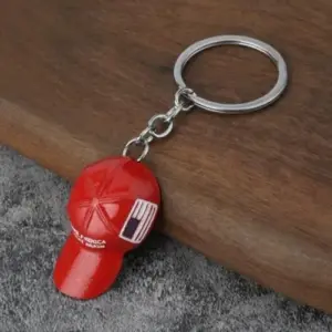 Red Men's Hip Hop Keychain with Baseball Cap Design 8 f25a755f867647549be2fe17 upscaled