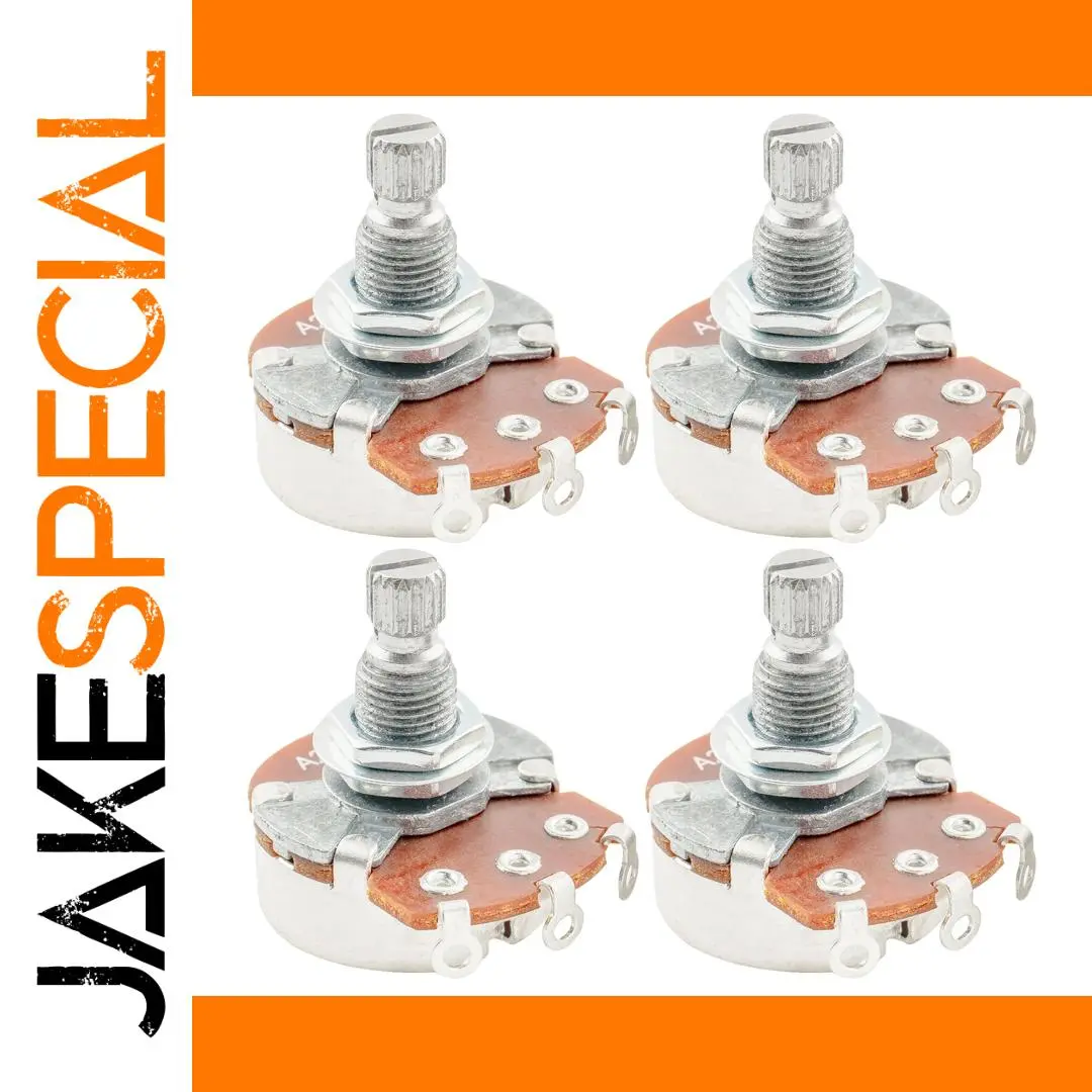 Alpha 24mm Guitar Potentiometer Set 250KΩ/500KΩ 1 Alpha 24mm Guitar Potentiometer Set 250KΩ/500KΩ