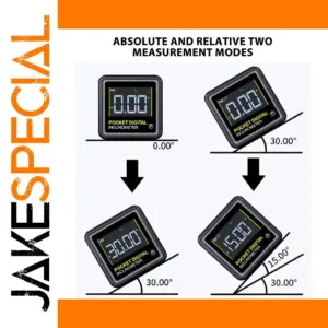 Digital Angle Finder 4×90°, 0.05° Resolution