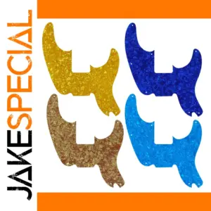 Vibrant 4-Ply Pickguard for US Fd Mike Dirnt Bass