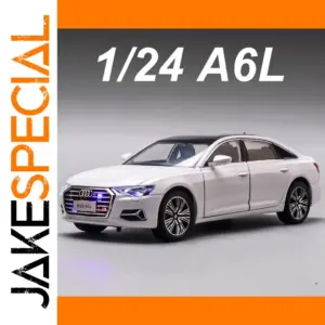 Audi A6L 1:24 Scale Diecast Model with Lights