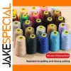 Vibrant 3000-Yard Polyester Sewing Thread