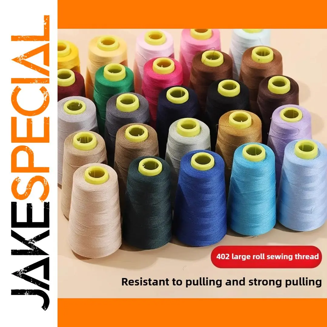 Vibrant 3000-Yard Polyester Sewing Thread 1 Vibrant 3000-Yard Polyester Sewing Thread