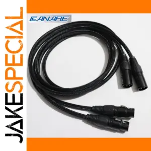 Japanese CANARE L-4E6S XLR Audio Cable Pair