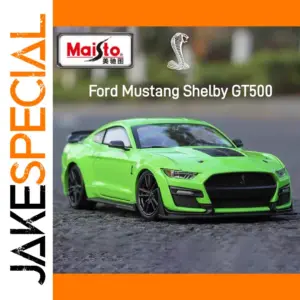 Vivid Green Shelby GT500 Diecast Model 1:24 Scale