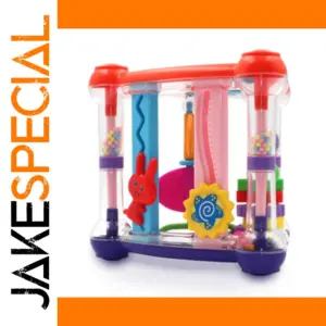 Colorful Sensory Activity Play Cube for Infants
