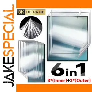 Clear Hydrogel Screen Protector for Samsung Z Fold 7