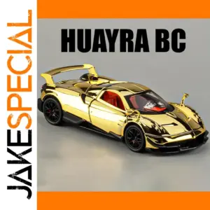Gold Pagani Huayra BC 1:24 Diecast Model