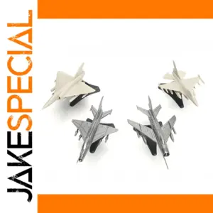 1/144 Scale Fighter Jet Model Set Including J-6, J-7, F-16, Mirage 2000