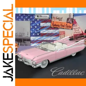 1959 Cadillac Eldorado Diecast Model in Pink