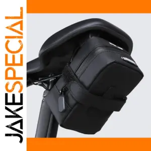 Black Bicycle Tail Bag for Mountain and Road Bikes