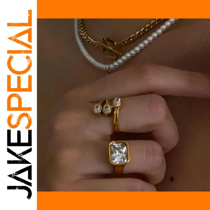 The Elegance of the Luxury Gold Stainless Steel Geometric Ring for Women 1 f31fe7ebc7ad4eb6824f8918 product image