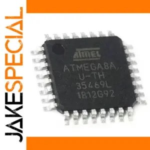 ATMEGA8A-AU Microcontroller Chips Set (2-Pack)