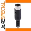 13mm DIN Male Audio Plug for Radio Equipment
