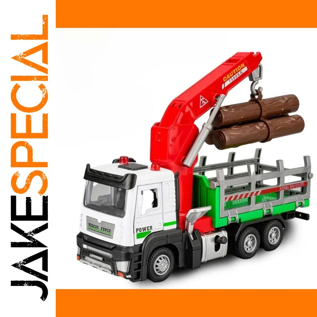 1:32 Scale Logging Truck with Sound and Light 1 1:32 Scale Logging Truck with Sound and Light