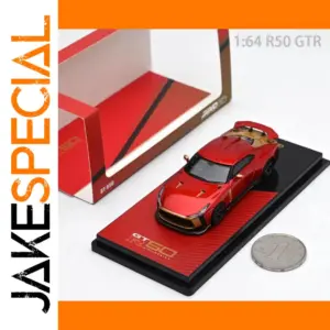 Red R50 GTR Diecast Model 1:64 Scale