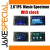 2.6-Inch IPS Music Spectrum Equalizer & WiFi Clock