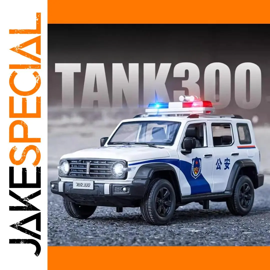 1:32 Scale Diecast Police SUV Model by Caipo 1 1:32 Scale Diecast Police SUV Model by Caipo