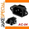 20-Pack AC Power Sockets Model AC-04 with Copper Pins