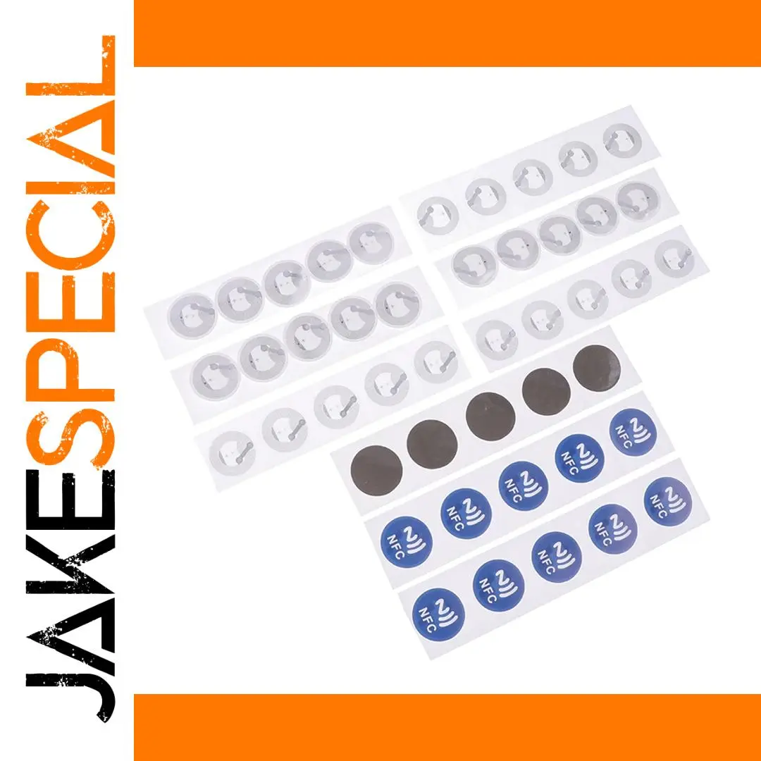 NFC Labels Set with Varied Storage Capacities 1 NFC Labels Set with Varied Storage Capacities