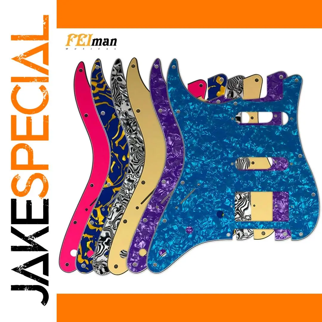 Left-Handed Fender Stratocaster Pickguard 285x230mm 1 Left-Handed Fender Stratocaster Pickguard 285x230mm