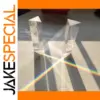 Rainbow Crystal Glass Triangular Prism for Photography