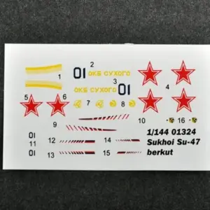 1:144 SU-47 Golden Eagle Model Kit 10 f42b6c7281f140ec83987756 upscaled