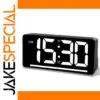 Modern Digital Alarm Clock with Large LED Display