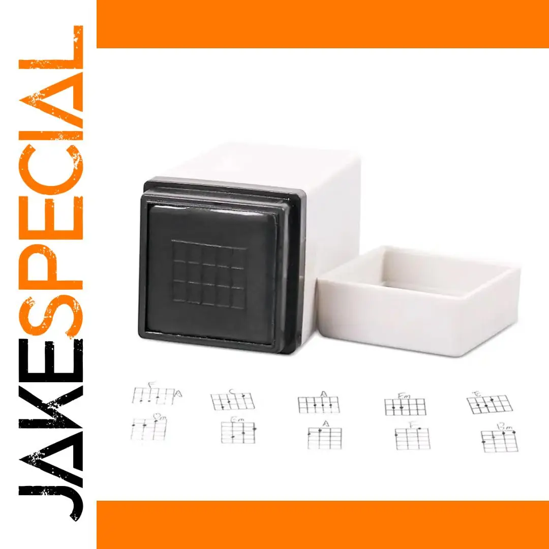 Minimalist Guitar Ukulele Chord Stamp for Beginners 1 Minimalist Guitar Ukulele Chord Stamp for Beginners